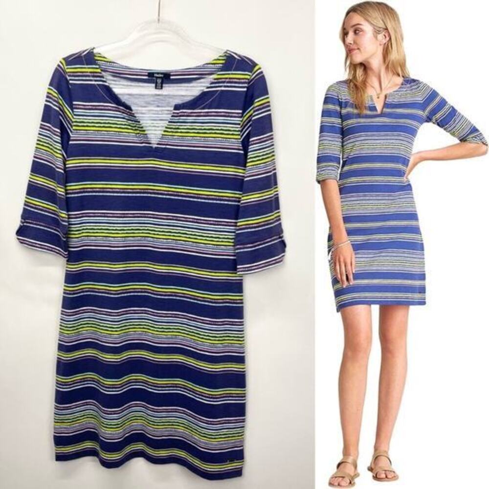 Hatley Lucy Dress‎ Stripes Size Medium